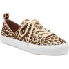 Lucky Brand Women’s Dansbey Casual Sneaker(Natural Leopard)