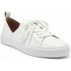 Lucky Brand Women’s Dansbey Casual Sneaker(White Leather)