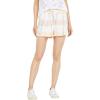 Lucky Brand Women’s Drawstring Waist Active Short(Multi Tye Dye)