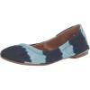 Lucky Brand Women’s Emmie Ballet Flat(Dark Denim Pch Tie Dye)