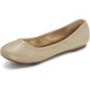 Lucky Brand Women’s Emmie Ballet Flat(Platinum)