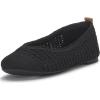 Lucky Brand Women’s Emmielu Ballet Flat(Black)