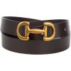 Lucky Brand Women’s Fashion Leather Belt | Stylish | Trend | Classic | Modern | Jean | Pant | Skirt | Dress(Equestrian – Black)