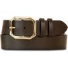 Lucky Brand Women’s Fashion Leather Belt | Stylish | Trend | Classic | Modern | Jean | Pant | Skirt | Dress(High Shine – Brown)