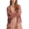 Lucky Brand Women’s Half Stitch Cardi(Sweet Lavender)