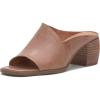Lucky Brand Womens Jemie Mule SandalHeeled Sandal(Latte)