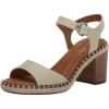Lucky Brand Women’s Jennyl Heeled Sandal(Bone)
