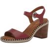 Lucky Brand Women’s Jennyl Heeled Sandal(Rose Red)