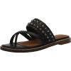 Lucky Brand Women’s Kaykey Flat Sandal(Black/Black)