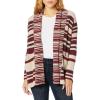 Lucky Brand Womens Long Sleeve Striped Cardigan Sweater(Multi)