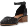 Lucky Brand Women’s Maliya Heeled Sandal(Black)