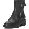 Lucky Brand Women’s Migyn Motorcycle Boot(Black)
