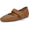 Lucky Brand Women’s Millit Mary Jane Flat(Classic Tan)
