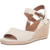 Lucky Brand Women’s Mindra Espadrille Wedge Sandal(White)