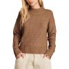 Lucky Brand Women’s Mock Neck(Chocolate Torte)