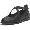 Lucky Brand Women’s Necia Mary Jane Flat(Black)