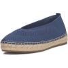 Lucky Brand Women’s Orena Flat Sandal(Chambray Knit)