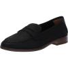Lucky Brand Women’s Parmin Heeled Loafer Flat(Black)