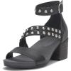 Lucky Brand Women’s Piah Heeled Sandal(Black)