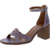 Lucky Brand Women’s Sarwa Ankle Strap Sandal Heeled(Orchid)