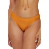 Lucky Brand Womens Sea of Love Shirred Hipster Bikini Bottom, Cheeky Coverage, Swimwear Separates for Women(Gold)