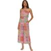 Lucky Brand Women’s Seville Crop Jumpsuit, Crochet Trim, Casual, Beach Cover Ups(Multicolor)
