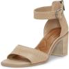 Lucky Brand Women’s Shivona Heeled Sandal(Smoke Grey)