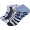 Lucky Brand Women’s Softee Low Cut Socks(Light Blue)
