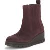 Lucky Brand Women’s Sondruh Ankle Boot(Winter Cherry)