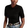 Lucky Brand Women’s Sweater Tee(Dark Black)