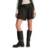 Lucky Brand Women’s Tailored Shorts with Pleats(Grey Check)
