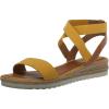 Lucky Brand Women’s Thimba Wedge Sandal(Maize)