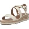 Lucky Brand Women’s Trianna Wedge Sandal(White)