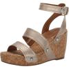 Lucky Brand Women’s Valintina Wedge Sandal(Stardust)
