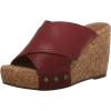 Lucky Brand Women’s Valmai Wedge Sandal(Henna)