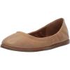 Lucky Brand Women’s Wimmie Ballet Flat(Light Brown)
