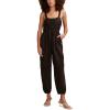 Lucky Brand Womens Women’s Military Jumpsuit(Raven)