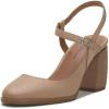 Lucky Brand Women’s Xarissa Block Heel Pump(Dusty Sand)