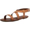 Lucky Brand Women’s Zelek Flat Sandal(Tangerine)