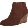 Lucky Brand Women’s Zorla Wedge Bootie Ankle Boot(Roasted)