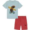Lucky Brand boys 2pc Short Set(Multi)
