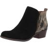 Lucky Brand womens BaselAnkle Bootie(Black/Camo)