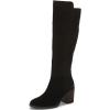 Lucky Brand womens Bonnay-w(Black Wide Calf)