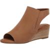Lucky Brand womens Movisa Wedge SandalWedge Sandal(Latte)
