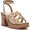 Lucky Brand womens Taiza Platform SandalHeeled Sandal(Vanilla)