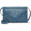 Lucky Ruth Leather Crossbody Bag(Coronet Blue)