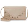 Lucky Ruth Leather Crossbody Bag(Smoke Grey)
