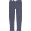 Skinny Fit Stretch Twill Pants, 5-Pocket Style, Zipper Fly & Button Closure(Inky Navy)