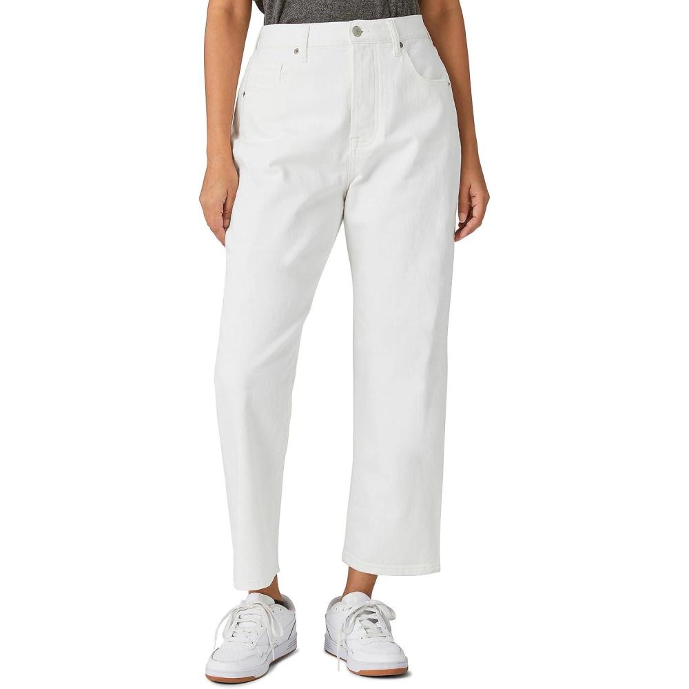 imageLucky Brand Womens Womens 90s Loose Crop JeanSpring White Dest