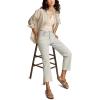 Lucky Brand Women’s 90’s Loose Crop Jeans(Glaze Up Wash)